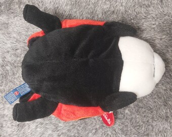 てんとう虫のぬいぐるみ。ヴィンテージのトゥルーディ。てんとう虫の