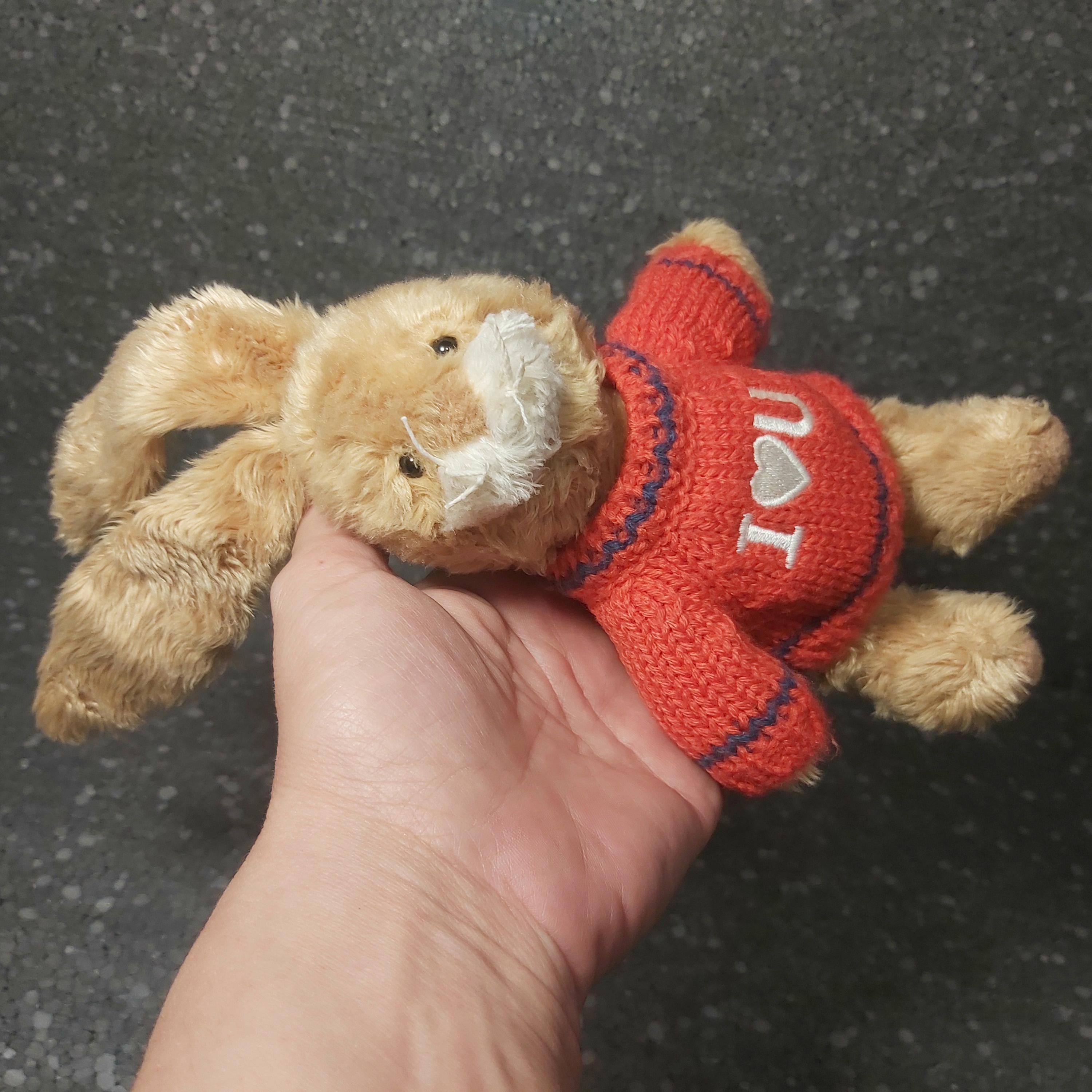 trudi bussi ぬいぐるみ ウサギ　トルディ　ブッシ Trudi Bussiのヴィンテージウサギのベン。ぬいぐるみのウサギのベン