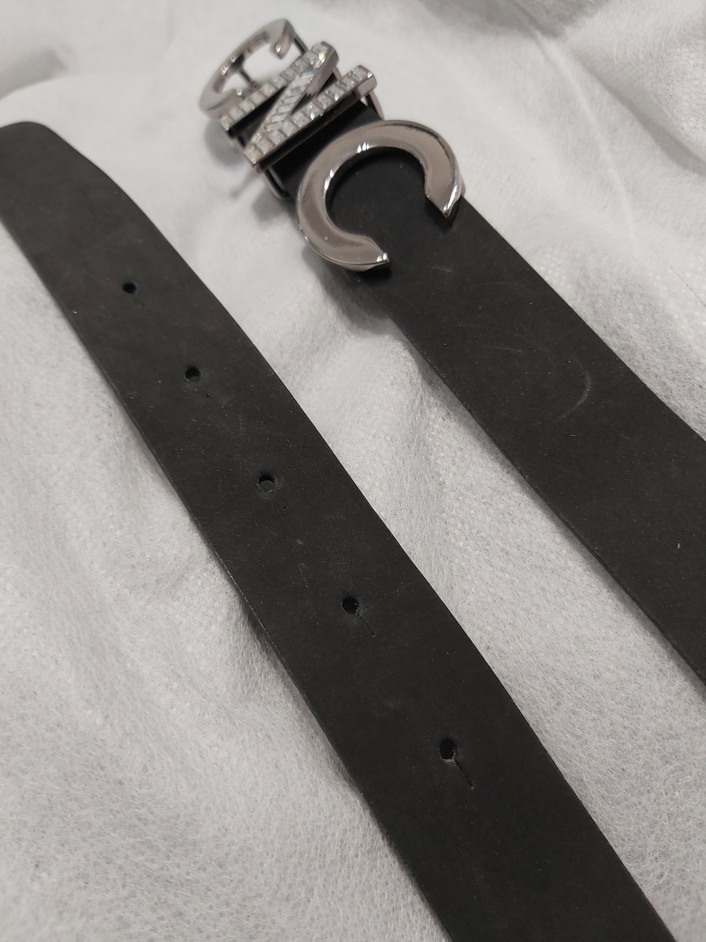 90s Costume National leather belt