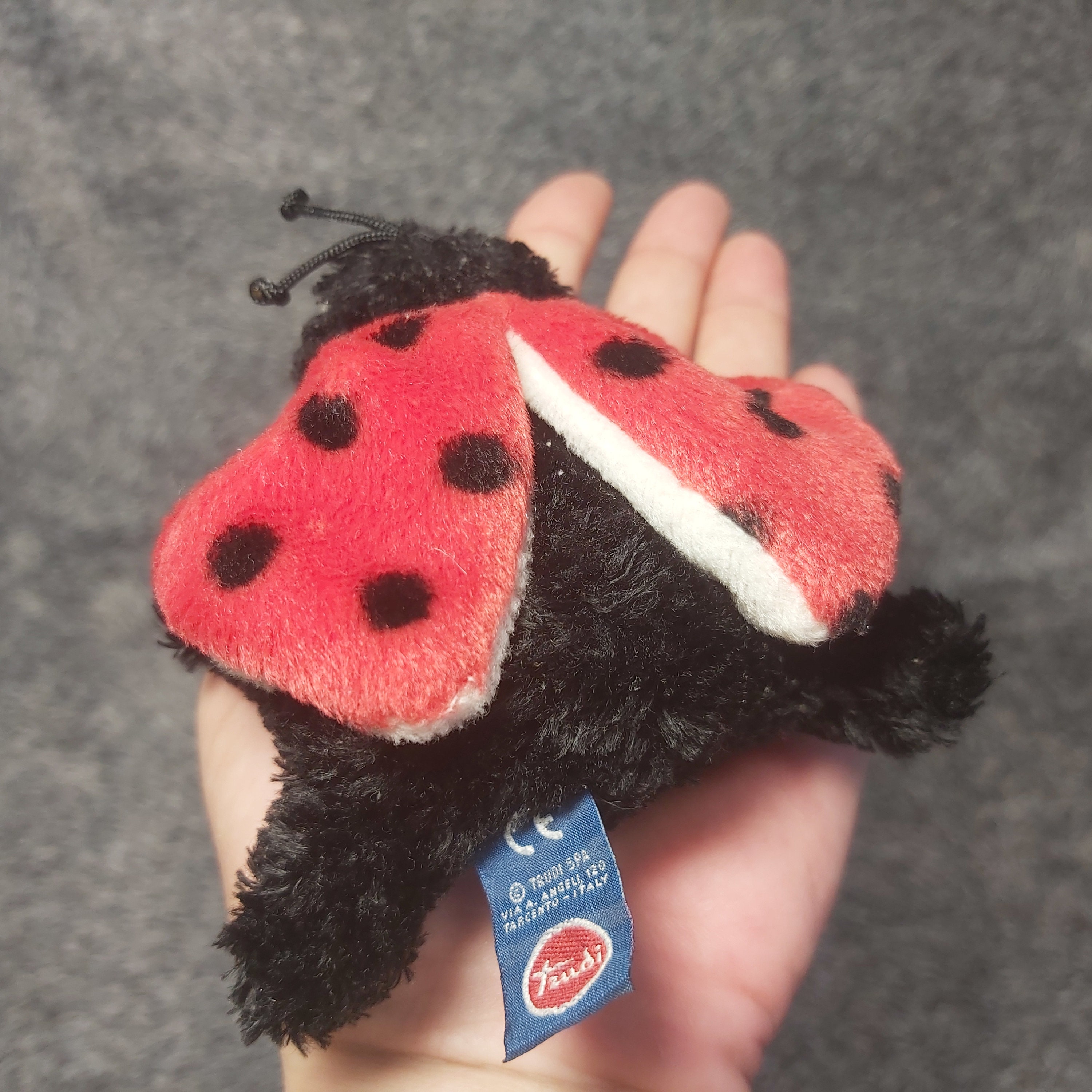 Ladybug Peluche Trudi Portachiavi Trudi Portachiavi Coccinella