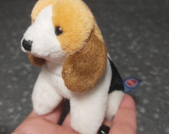 犬ビーグルのぬいぐるみ。トゥルーディ ヴィンテージ。小さなビーグル