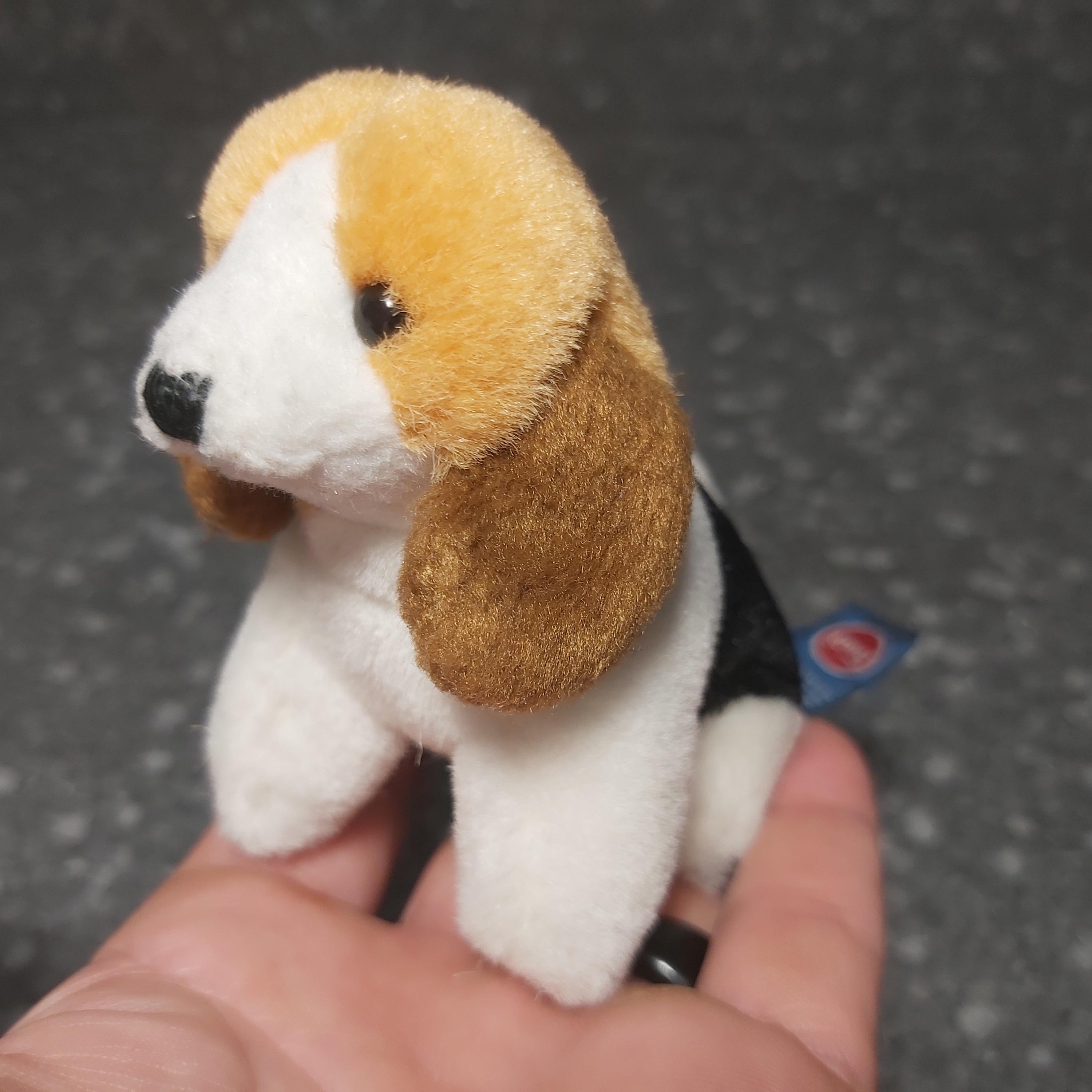犬ビーグルのぬいぐるみ。トゥルーディ ヴィンテージ。小さなビーグル