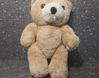 Articulated teddy bear vintage. Small jointed teddy bear. Vintage teddy bear. Stuffed animal bear plush