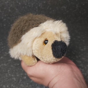 Igel Plüsch Vintage. Igel Trudi. Vintage Igel Stofftier. Trudini Igel. Vintage Plüschigel Baby
