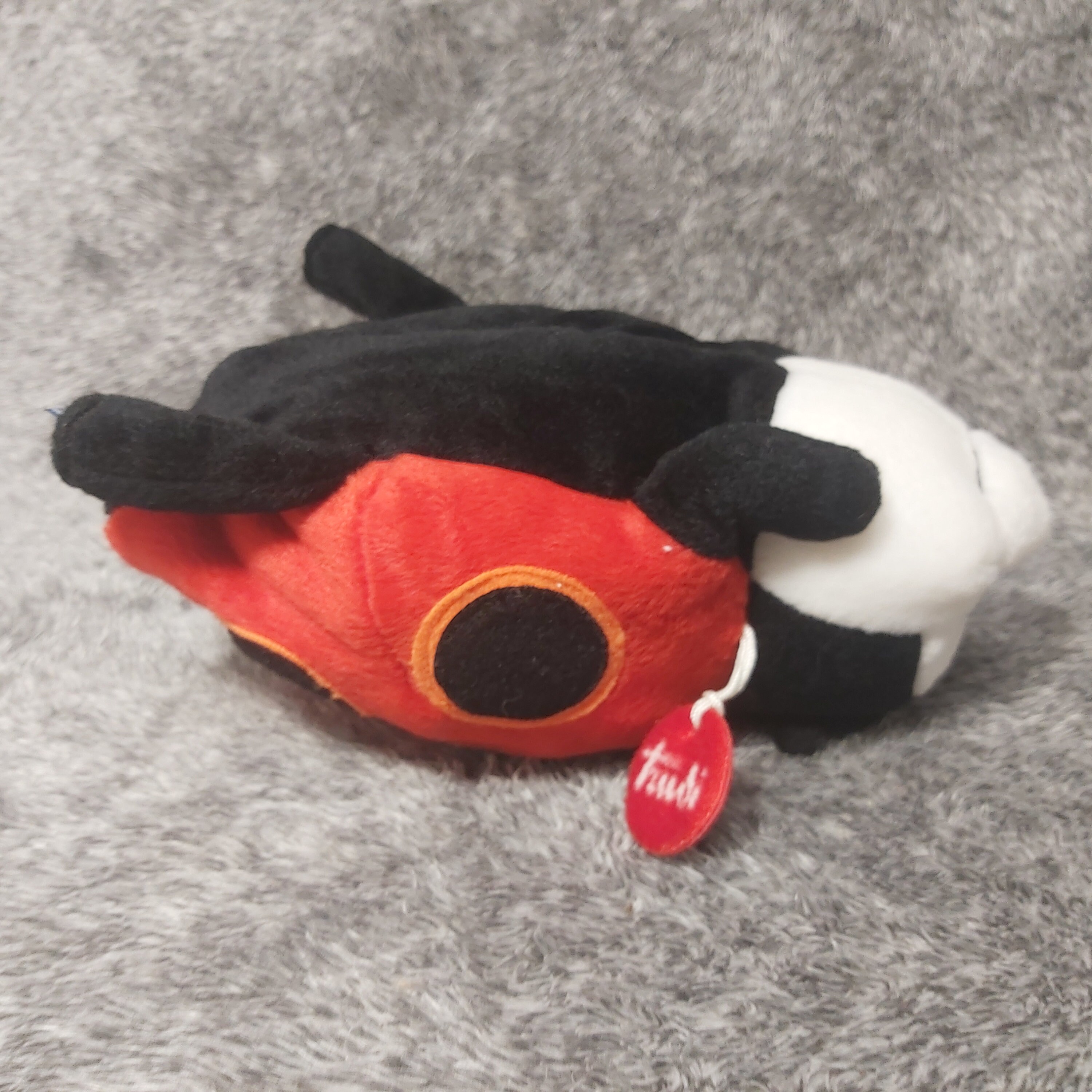 てんとう虫のぬいぐるみ。ヴィンテージのトゥルーディ。てんとう虫の