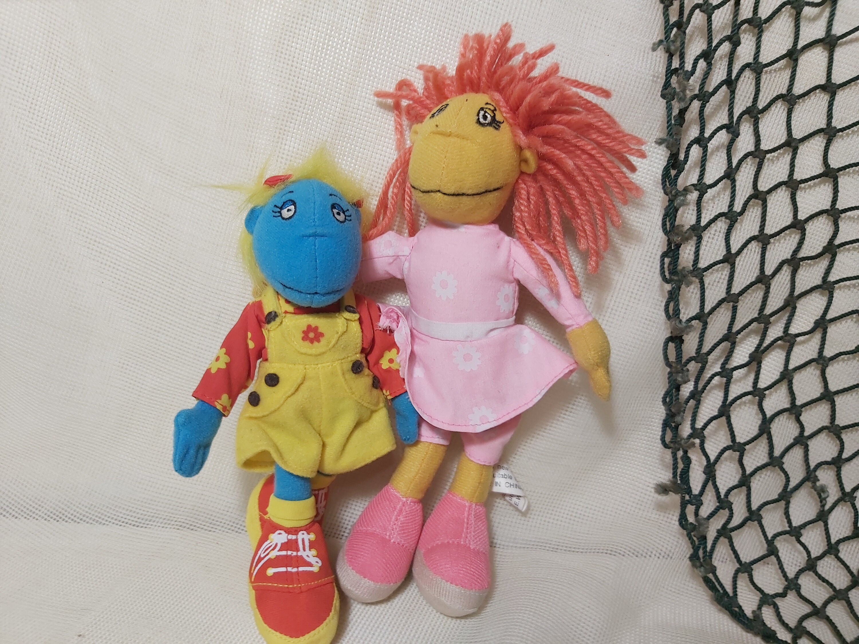 Tweenies Dolls 2pcs Bella And Fizz Soft Dolls Tweenies 1990s Vintage Tweenies Dolls 2pcs Bella And Fizz Soft Dolls Tweenies 1990s Vintage