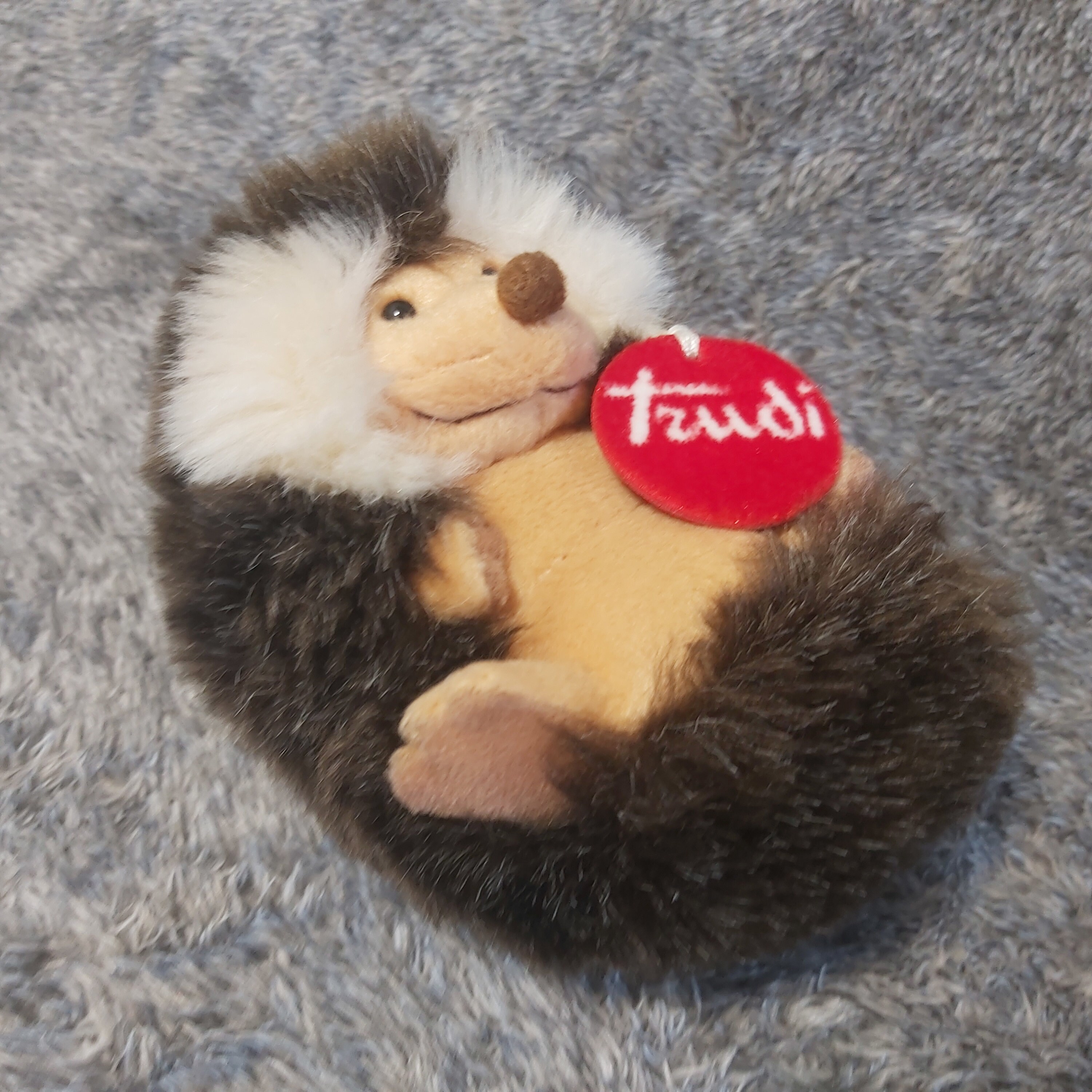 Hedgehog Plush. Vintage Trudi. Hedgehog Stuffed Animal Plush. Hedgehog Vintage Plush Etsy UK