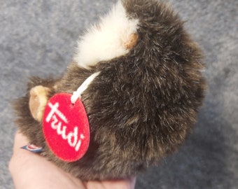 Hedgehog plush. Vintage Trudi. Hedgehog stuffed animal plush. Hedgehog vintage plush