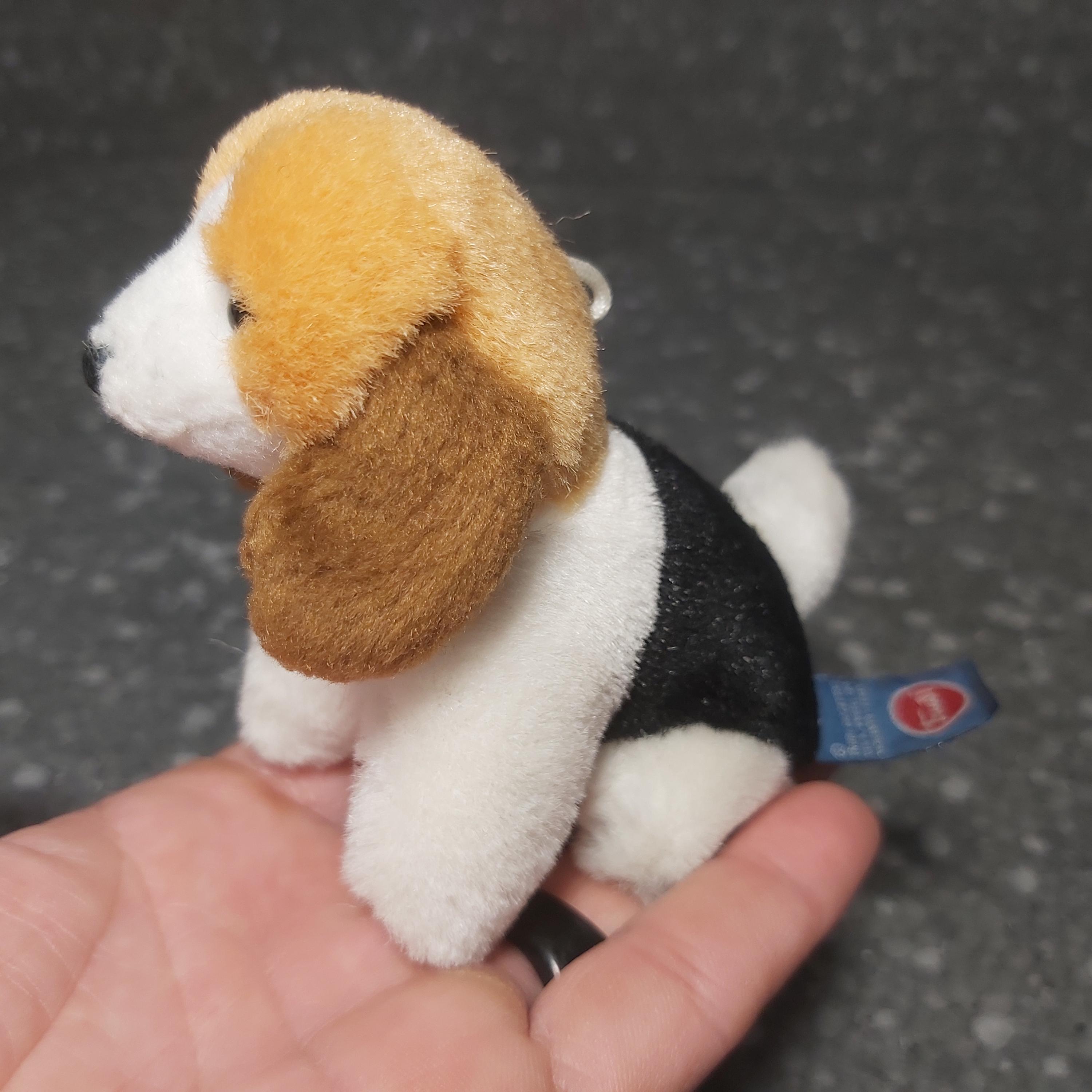犬ビーグルのぬいぐるみ。トゥルーディ ヴィンテージ。小さなビーグル