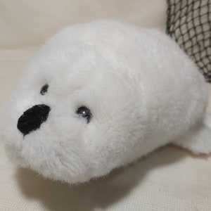 Vintage Seebär Plüsch. Seelöwe Plüsch. Gefüllter Seebär Vintage Plüsch