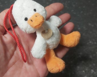Trudi Bussiのカーリーバニー。ヴィンテージのウサギのぬいぐるみ