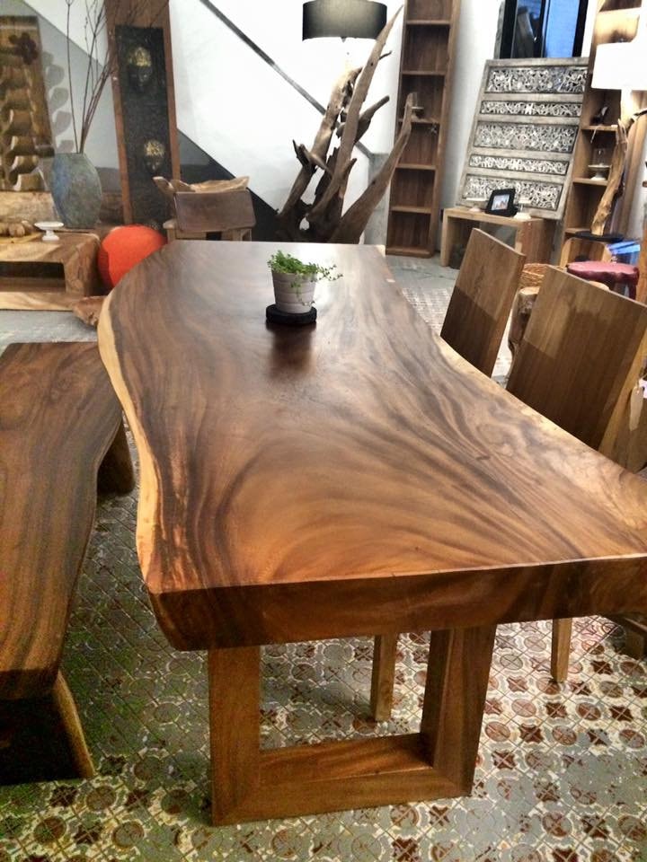 Live Edge Dining Table Live Edge Dining Tables Luxury Dining Etsy