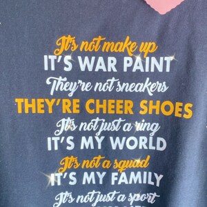 It’s not makeup it’s war paint