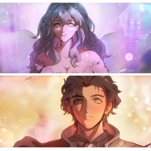 FE3H Claude x Byleth Ever After A5 Print