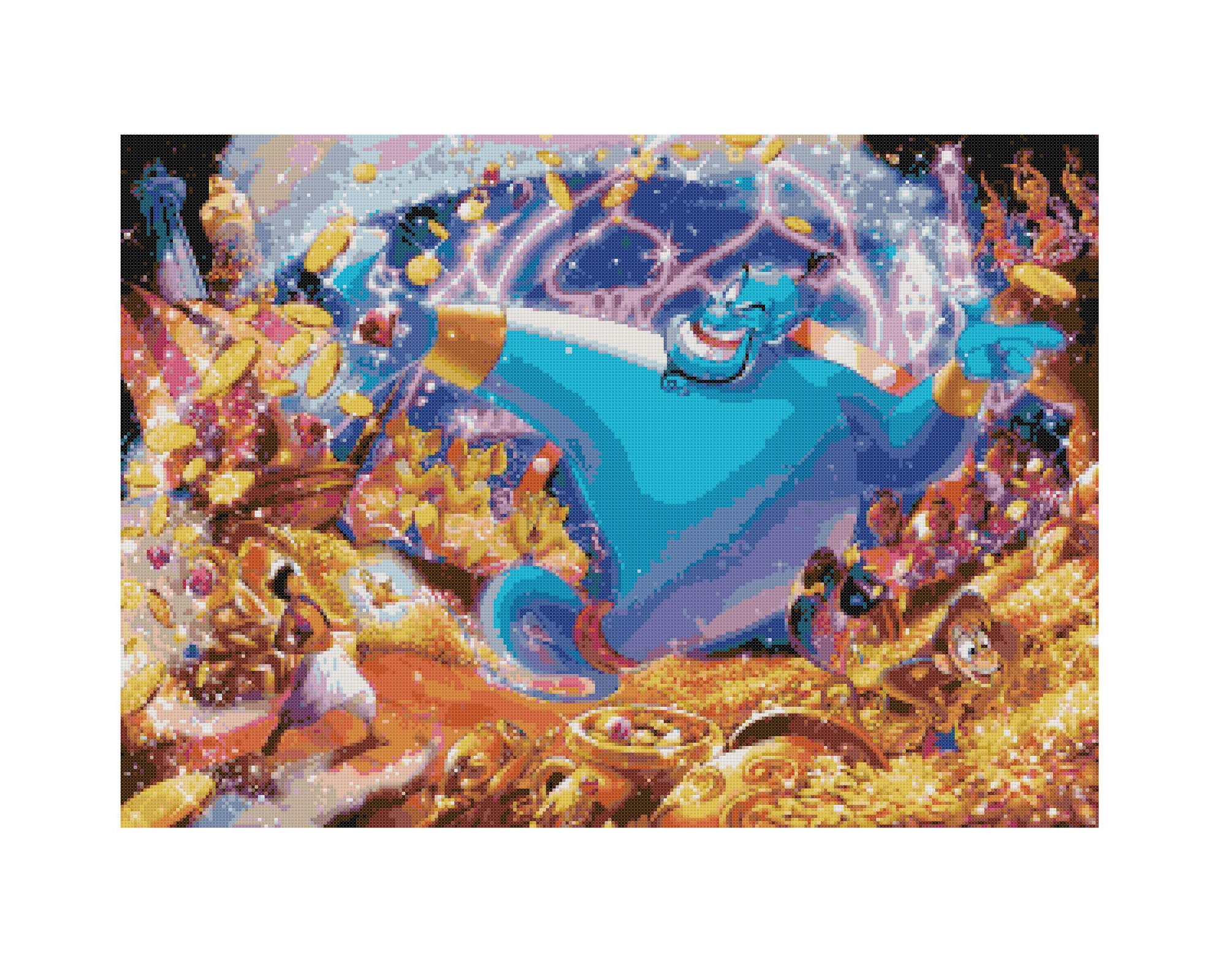 Aladdin / Cross Stitch PDF Pattern / Instant Download - Etsy