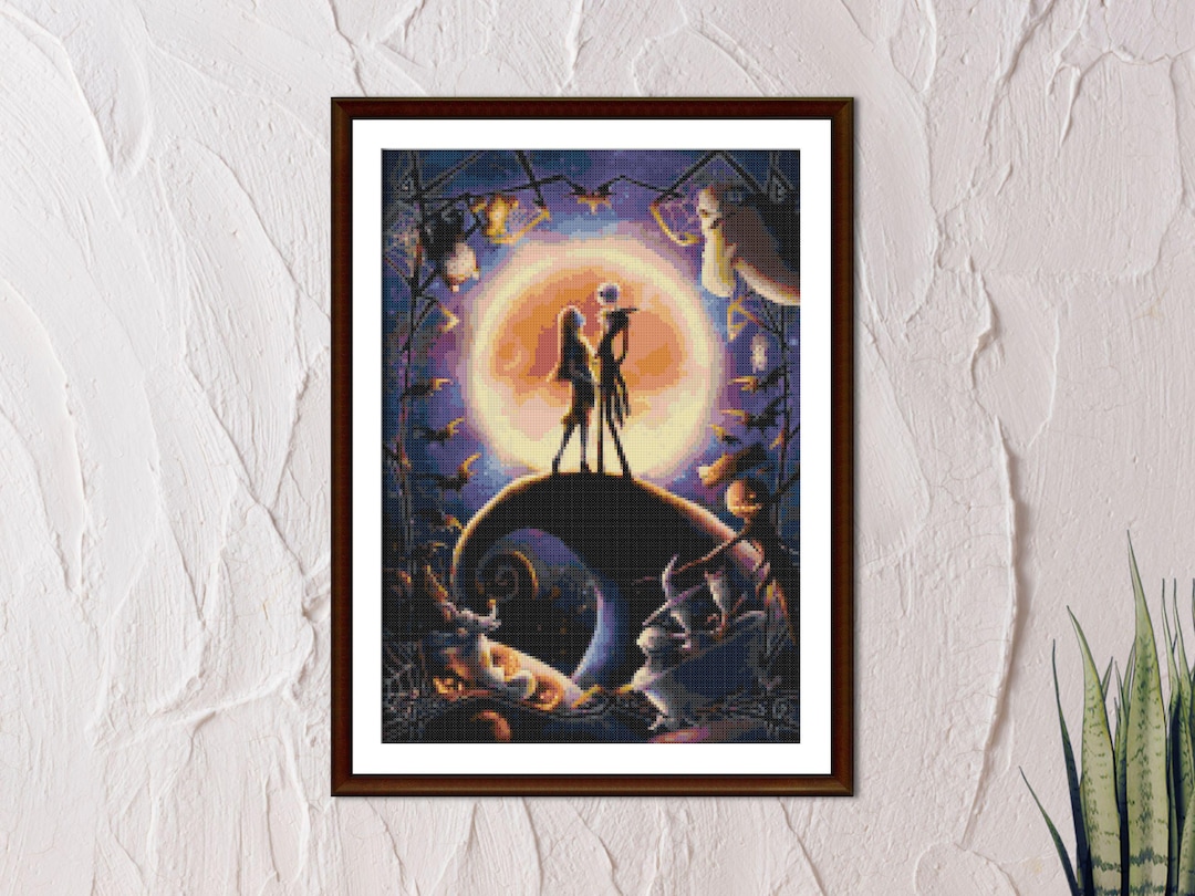 Nightmare Before Christmas / Cross Stitch PDF Pattern / Instant ...