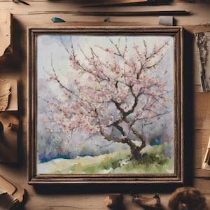Sakura - cherry blossom - / Cross Stitch PDF Pattern / Instant Download