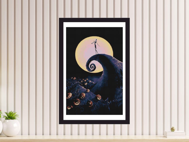 Nightmare Before Christmas / Cross Stitch PDF Pattern / Instant ...
