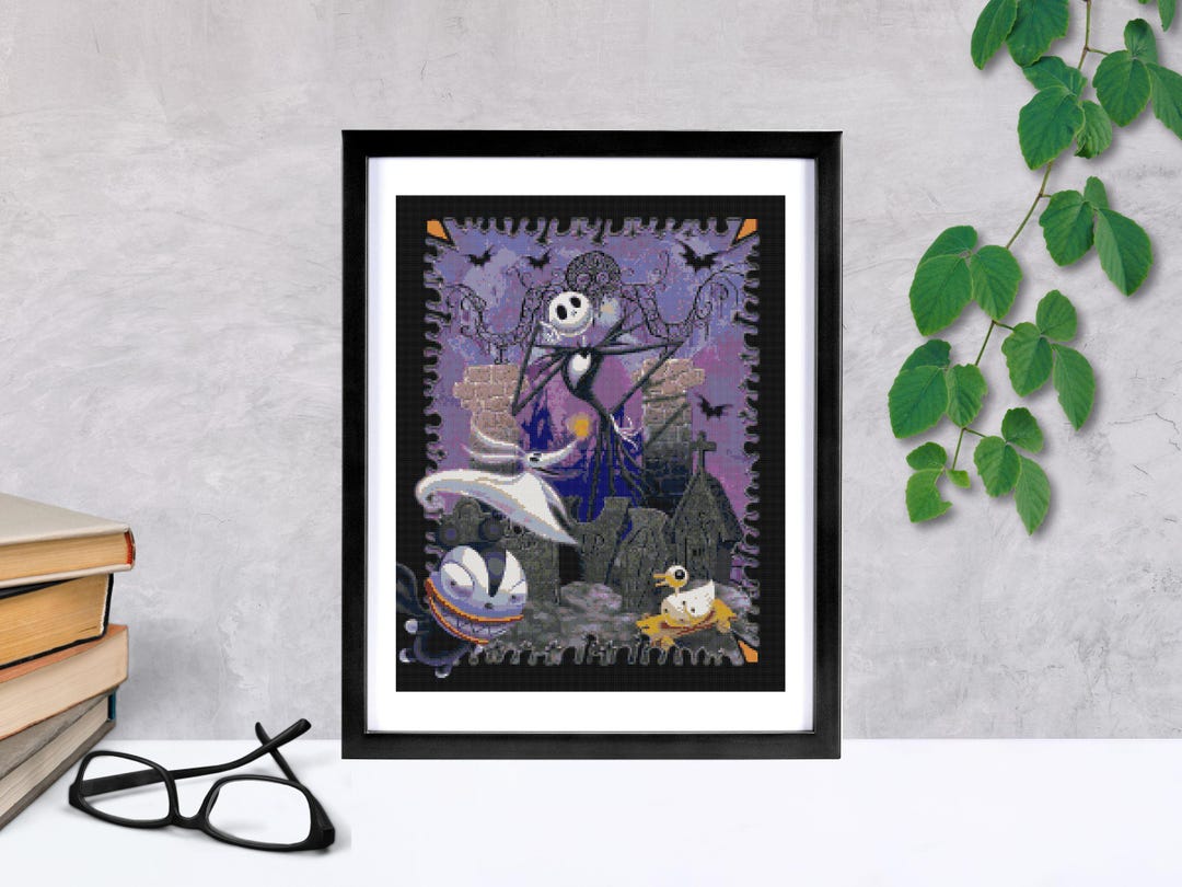 Nightmare Before Christmas / Cross Stitch PDF Pattern / Instant ...