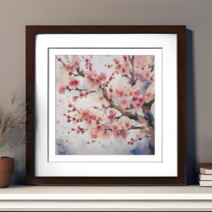 Sakura - cherry blossom - / Cross Stitch PDF Pattern / Instant Download