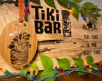 Tiki Ornament Etsy
