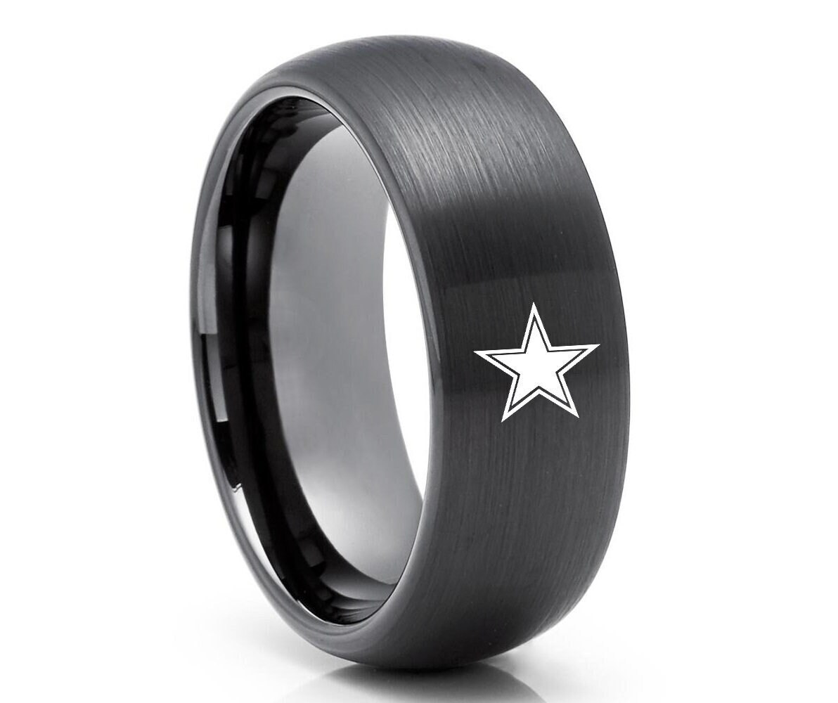 Dallas Cowboys Wedding Rings Etsy Australia