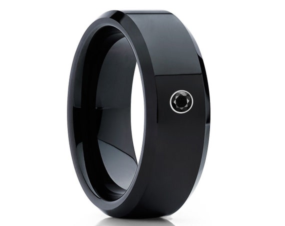 Black tungsten with black diamonds deals