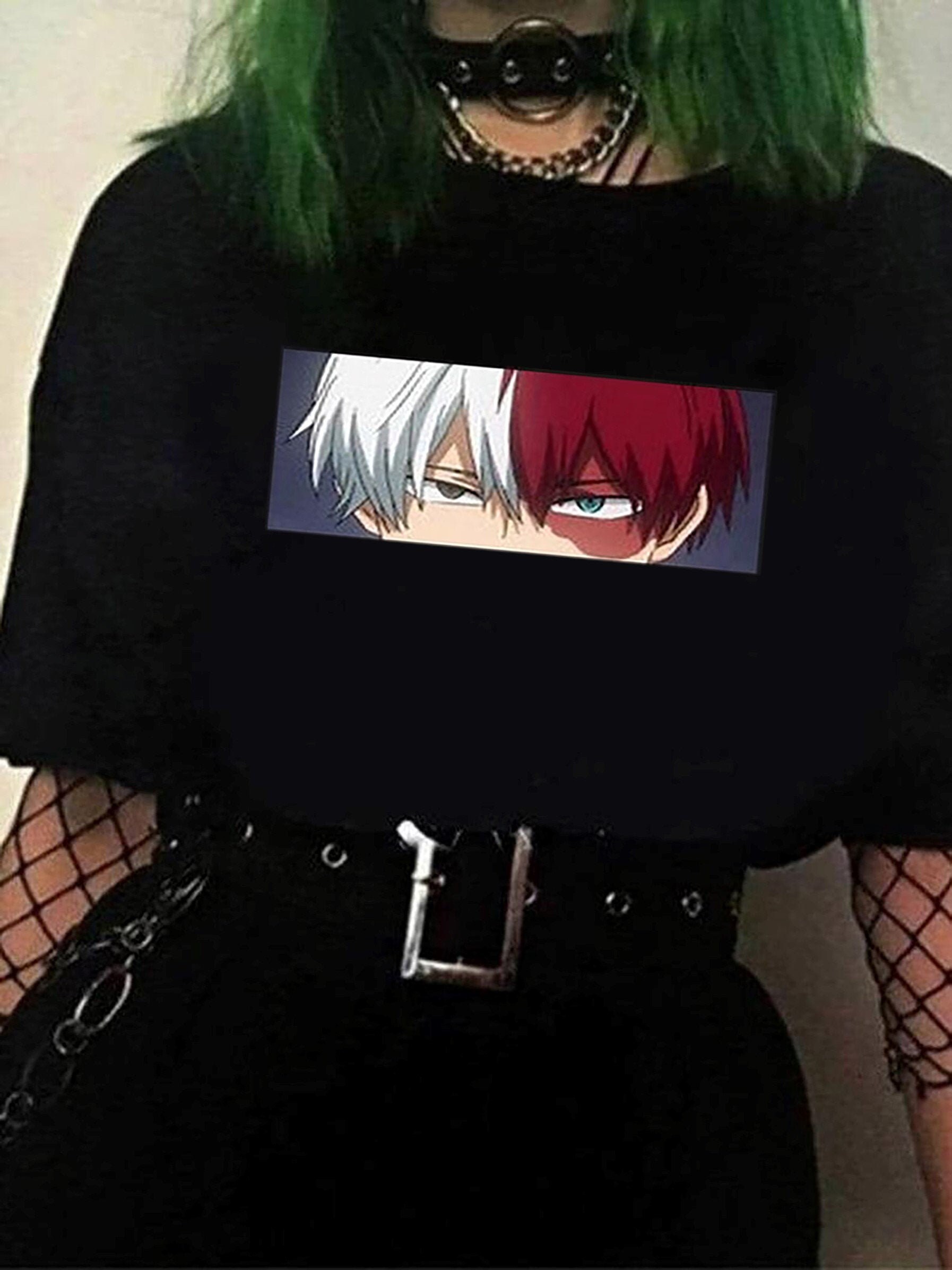 Todoroki Shoto only eyes Shirt Todoroki tshirt Boku no Hero | Etsy
