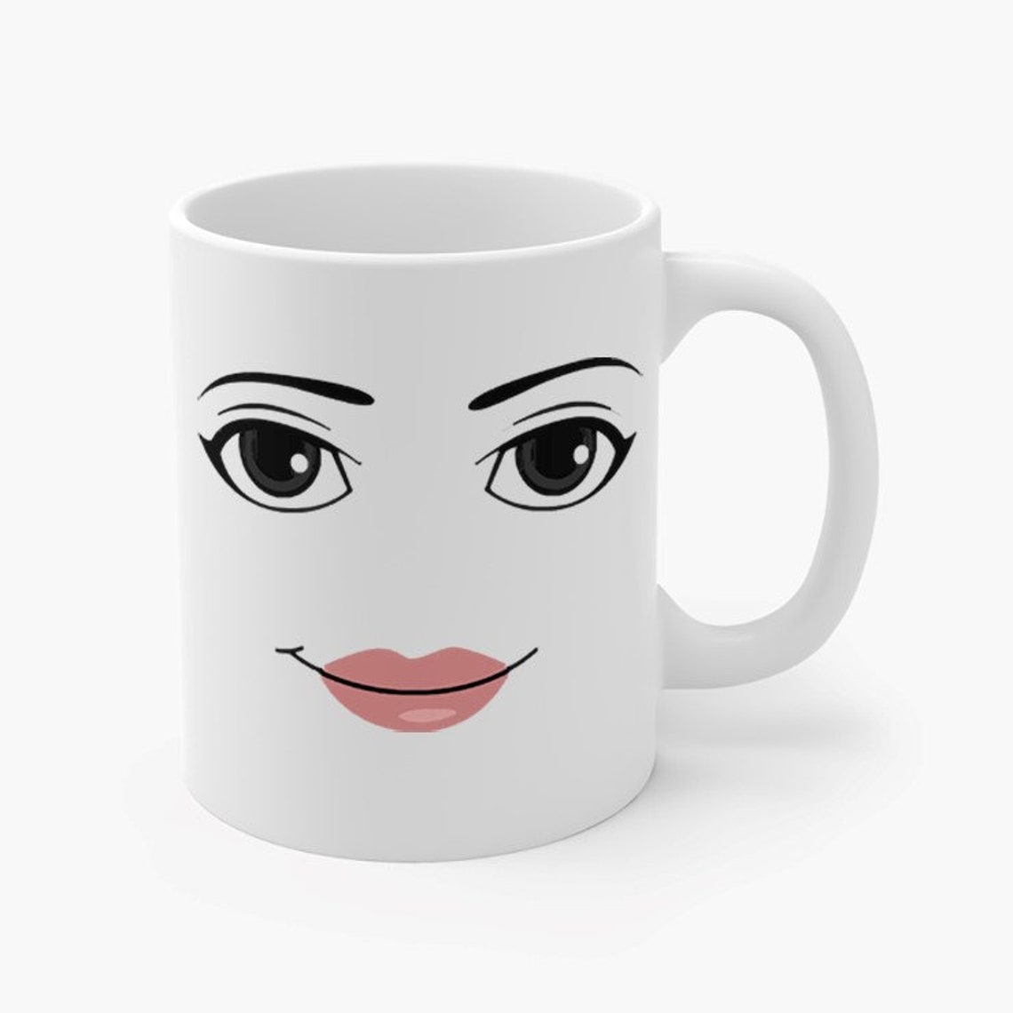 ROBLOX FACE Mug Couple Mug Cute gift for Mom and Dad Mom Etsy
