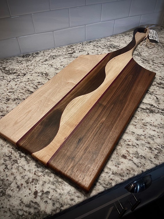 Charcuterie board with handle. Etsy
