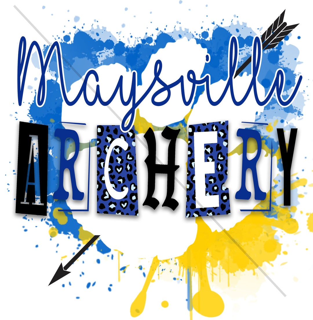 Maysville Panthers Archery Graphic PNG File Digital Download Etsy
