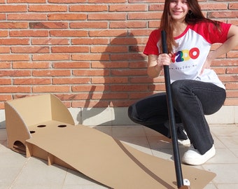 Plans pour ensemble de mini-golf Putt-n-play en carton, jouet de bricolage