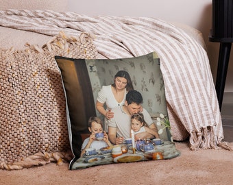 Photo on Cushion,Custom Pillow Case & Cushion Cover - Personalize photo on pillow - Custom Throw Pillow