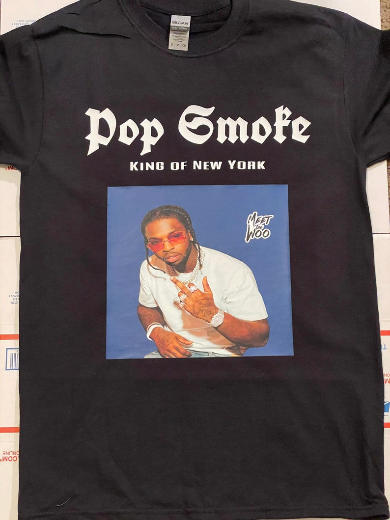 Pop Smoke Graphic T-shirt - Etsy