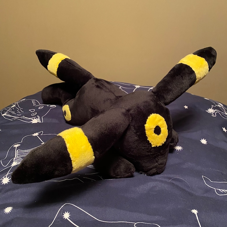 Umbreon Sleeping Plush Sewing Pattern - Etsy