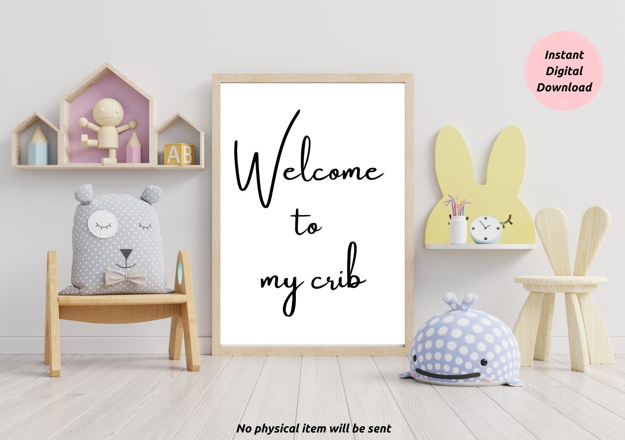 to My Crib Print Nursery Prints Kids Room Print Etsy