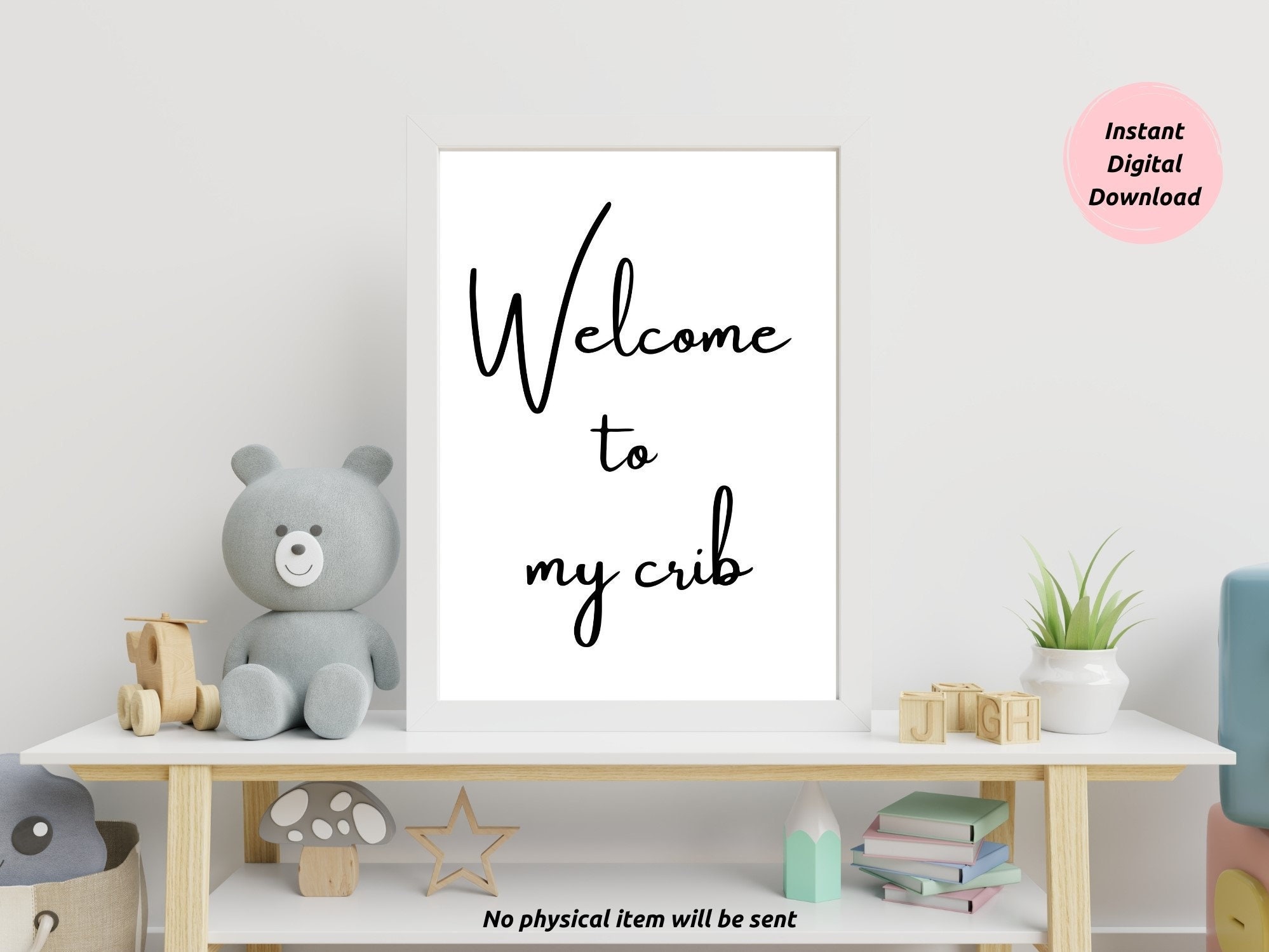 to My Crib Print Nursery Prints Kids Room Print Etsy