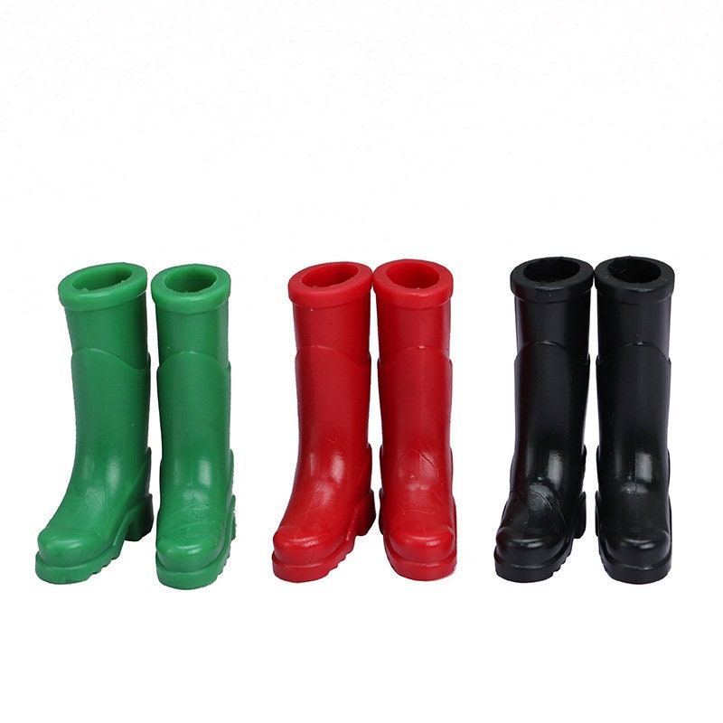 Miniature Rain Boots Dollhouse Rubber Boots Shoes Dollhouse - Etsy 最大50%OFF SST BOOT ブーツ