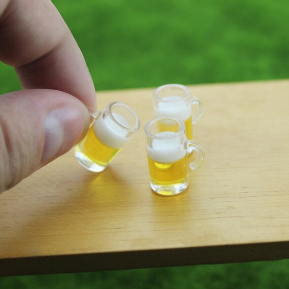 Miniature Beer Mug Miniature Beer Glass Mini Drink Etsy