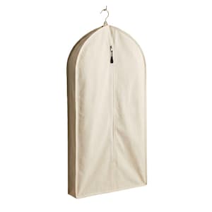 100% Cotton Premium 42 x 24 Inches Garment Hanging Bag for Suits, Dresses & Coats