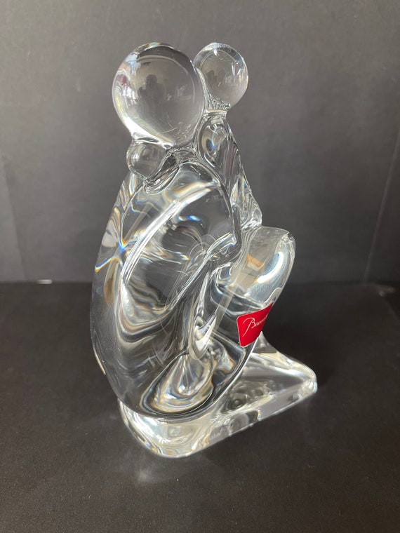 BACCARAT Christal Glass Tenderness Nude MOTHER and CHILD
