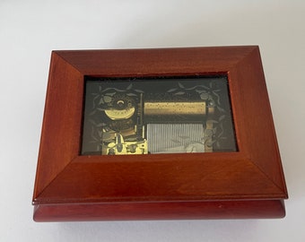 Switzerland Vintage  Musical Movement Music Box "The MUSIC Of The NIGHT"
