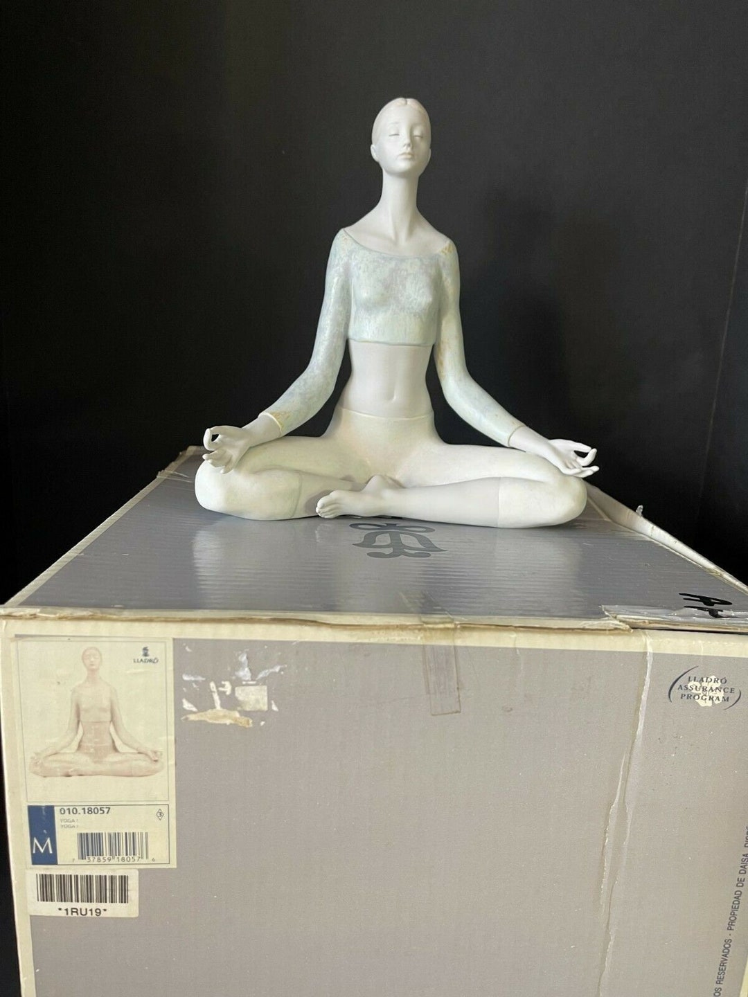 LLADRO Collectibles Hand Made Figurine YOGA Woman Etsy