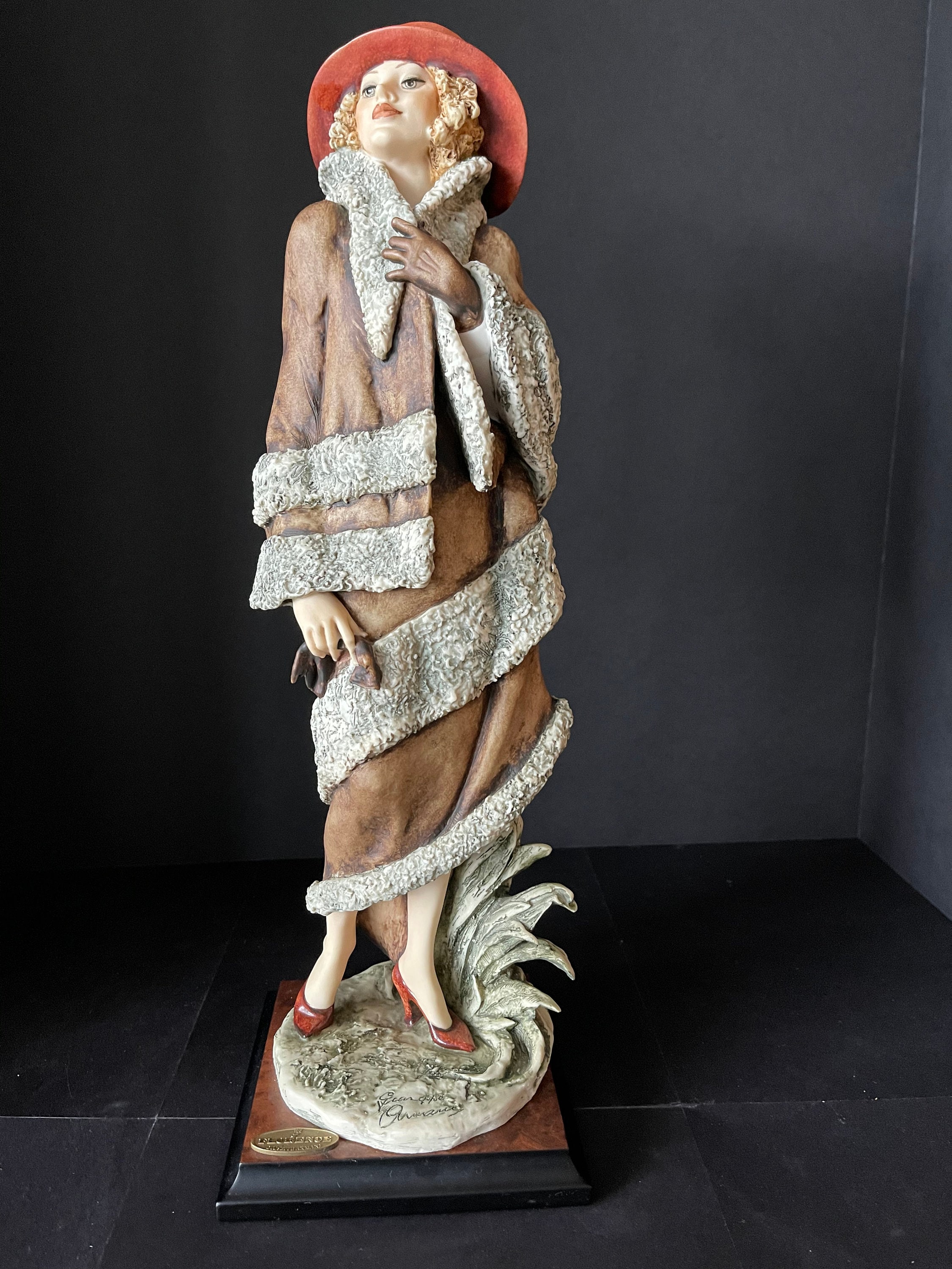 Florence Giuseppe ARMANI Figurine Vintage Limited Edition Etsy