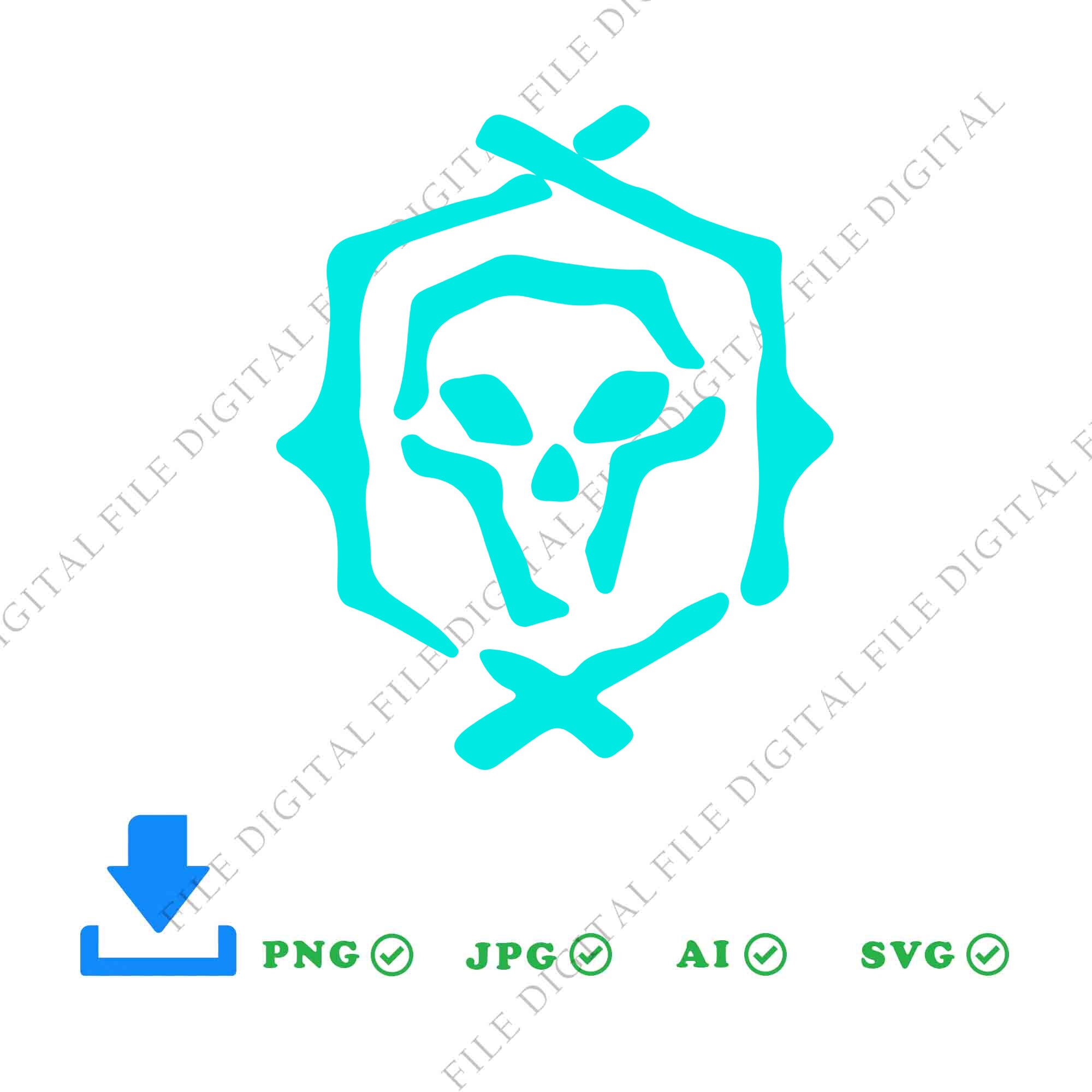 Athena's Fortune Symbol Sea of Thieves B png files Etsy