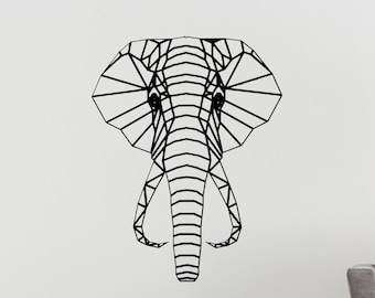 Metal Wall Art, Metal Elephant Decor, Home Office Living Room Decoration, Wildlife Lover Gift, Wall Hangings, Elephant Sign