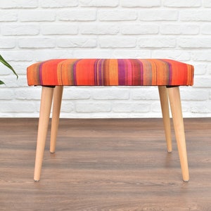 wood work bench, ottoman bench, handmade furniture, kitchen chair, piano bench, dining bench, turkish ottoman bench upholstered