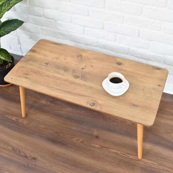 unique coffee table | Unique sideboard | Wooden legs | minimalist furniture | rustic design | Handmade coffee table | wooden center table