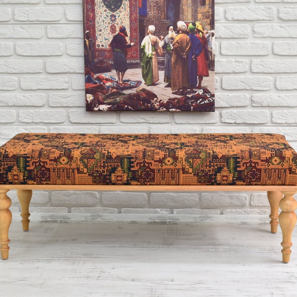 Persian Kilim Bench Etsy
