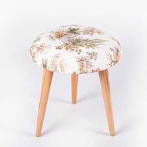 Bench Footstool Pouffe Stool Foot Rest Hallway Seat HANDMADE New Modern & Classic Ottoman Original Upholstered bench